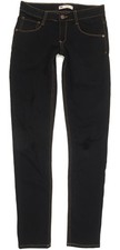 Levi's 711 Kids  Homme Noir Skinny Slim Stretch Jeans W26 L31 (95046)
