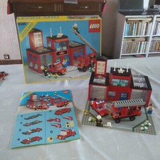 LEGO Legoland vintage 6385 - pompiers Town Classic Fire House -  Feuerwehr