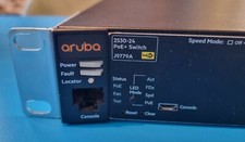 ARUBA 2530-24 J9779-60101 2530 SFP+ HP HPe Switch gigabit POE POE+ As New Cisco