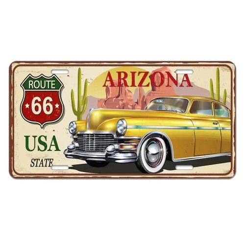 Plaque metal vintage 30x15 - plaque,