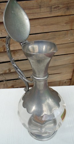 Aiguiere carafe etain - en, et
