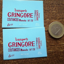 LOT 2 DECALCOMANIE DECALS OLD