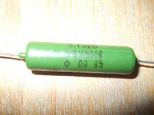 0.1 uF @ 500V PIO RUSSIAN K42Y-2 NOS FILTER CAP AUDIO UPGRADE