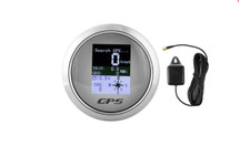 GPS Speedometer Odometer Voltmeter Speed GPS 85mm Boat Marine