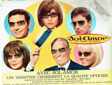 Publicité Advertising 1025 1965    Sol-Amor lunettes solaires