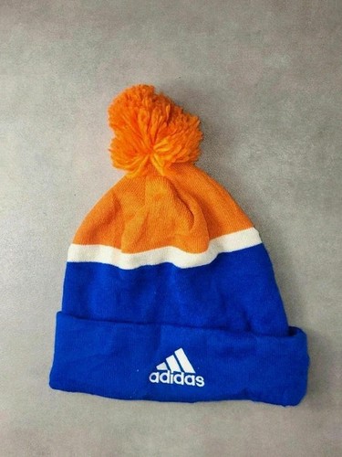 Bonnet pompom vintage adidas - pompom,