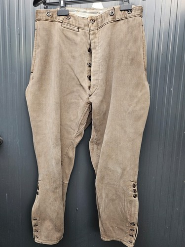 Pantalon cotelé chasse - , 1950