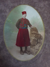 Photo cabinet soldat Zouave