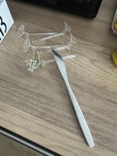 6 porte-couteaux en verre