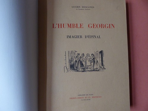 Lucien descaves humble - descaves,, l'humble