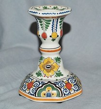 Porte-Bougie Chandelier Faïence,Polychrome,Delfts,Handgemalt,Raam ,Göppingen