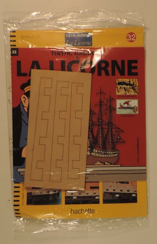 Tintin construire licorne - tintin,