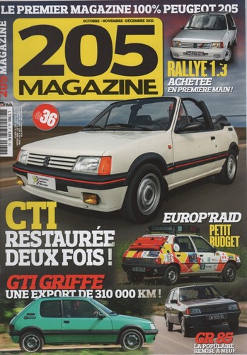 205 magazine peugeot - 205,