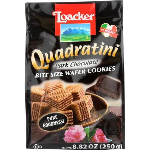 Gaufre quadrini chocolat noir - gaufre,