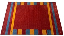 Tapis laine 200x300 rouge - tapis,