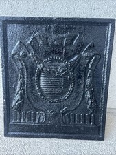 Ancienne plaque cheminée - ancienne, de