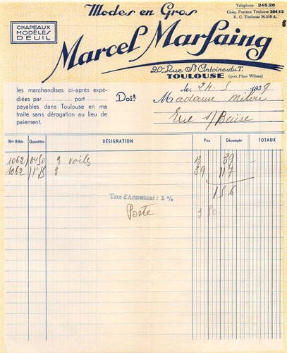 1939 modes gros - 1939, marcel