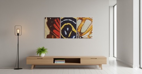 Lot tableaux ailes de - lot, 3