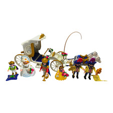 sympa  Mariés carrosse  4258 Playmobil ( mariage , princesse , chateau   ) 0931