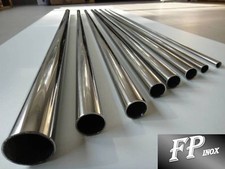 Tube inox 22mm x 1,5mm x 1 Mètre Polimiroir 316