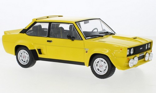 Fiat 131 abarth - jaune, 1980