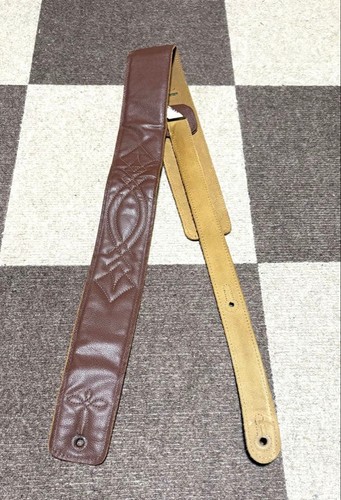 Sangle guitare cuir - de,
