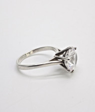 Bague Solitaire en Argent