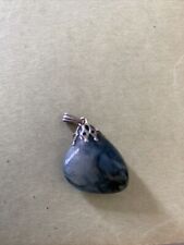 Joli Pendentif Pierre Agate Semi Precieuse Bijou Fantaisie