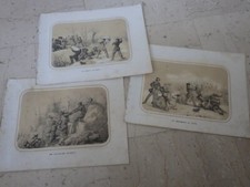 1850.lot 3 gravures alpinisme