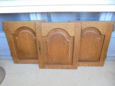 Lot x 3 ancien panneau porte