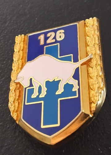 Insigne militaire 126ème - militaire,