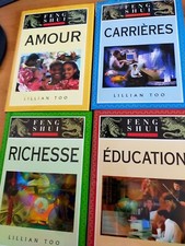 lot de 4 livres FENG SHUI -