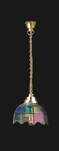 Lustre tiffany coloré - lustre,