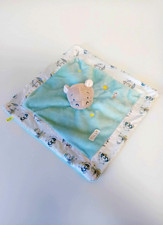 Doudou Plat Hippopotame Blanc