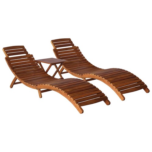 Lot chaises longue avec - de,