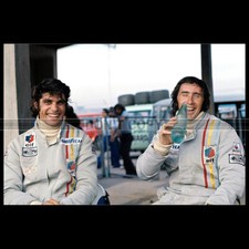Photo A.028867 FRANCOIS CEVERT & JACKIE STEWART PILOTES GRAND PRIX F1