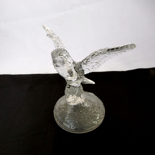 Figurine chouette verre - chouette, en