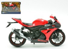 Miniature Moto Auto 1:12 SUZUKI GSX R1000R ROUGE Modélisme