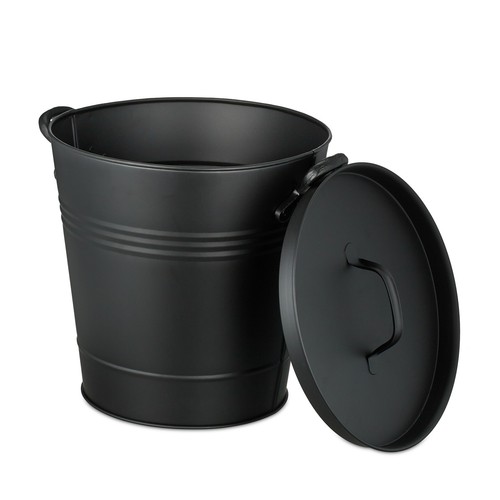 Seau cendre noir - seau, 19