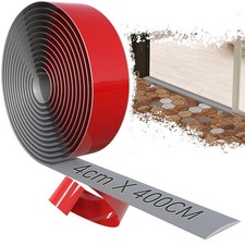 400cmx4cm Barre de Seuil Adhesive Gris Seuil de Porte Adhesif Autoadhésive Ba...