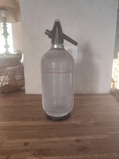 SIPHON ANCIEN EAU DE SELTZ CANNAGE METALIQUE Bistrot SYPHON Mercuria