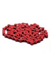 Chaine 1/2 x 1/8 couleur " Rouge " vélo beachcruiser chopper fixie fixed gear
