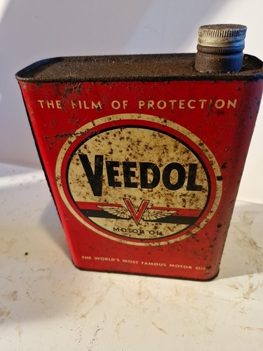 Ancien bidon huile veedol - ancien,