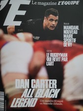 MAGAZINE L'ÉQUIPE 12 NOVEMBRE 2025🏉DAN CARTER ALL BLACK LEGEND⚽PORTRAIT MAMDANI
