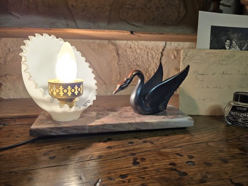 Lampe poser art déco - lampe,