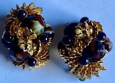 BOUCLE D'OREILLES  style ART DÉCO, de  louis Rousselet  - année 40 /50 - N°16