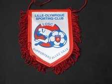 !! Fanion foot wimpel pennant LILLE LOSC Envoi GRATUIT FREE Shipping !!