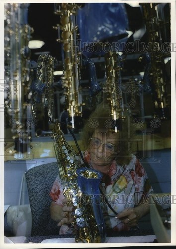 1993 press photo rusty - photo,