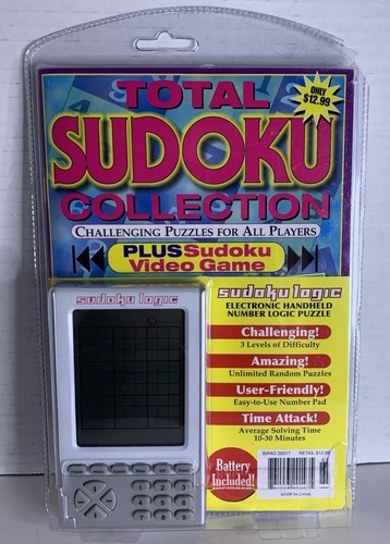 New sealed electronic sudoku - new,