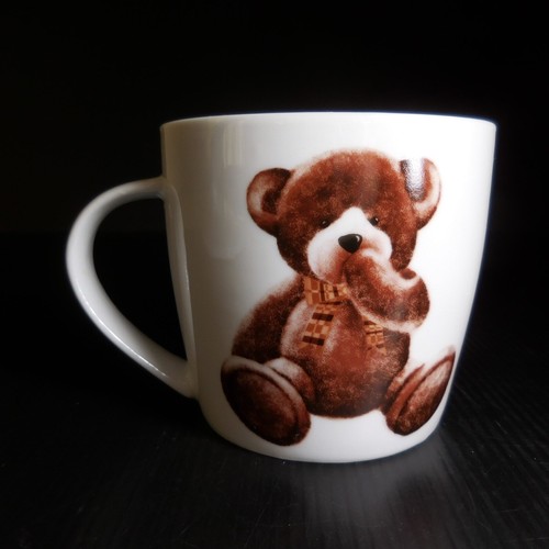 White brown ceramic porcelain - white,